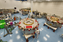 All 4 MMS spacecraft  disassembled.