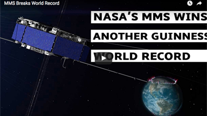NASA's MMS Breaks Guinness World Record
